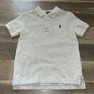Polo by Ralph Lauren Light Gray Kids Polo Shirt
